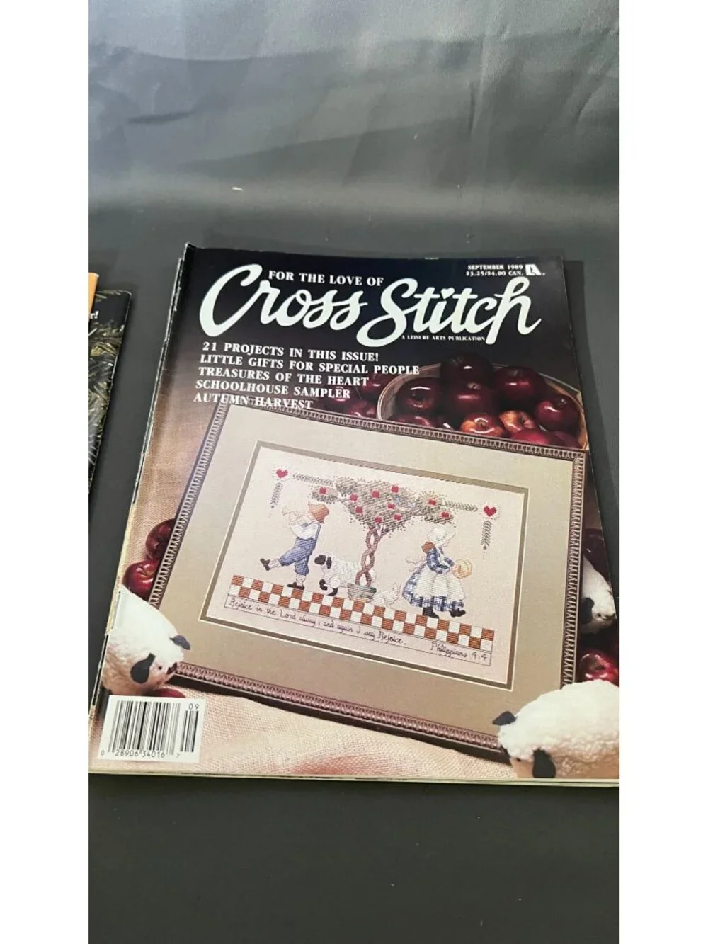 For The Love Of Cross Stitch Magazine Lot Of 6 Leisure Arts Issues
